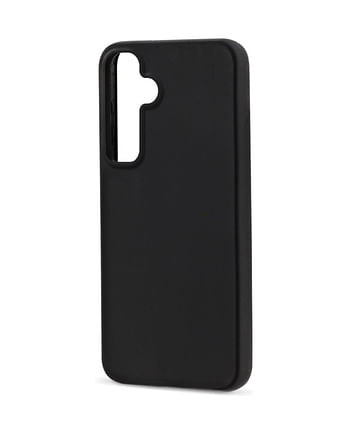 Max & Max Samsung Galaxy S24 5G Case Cover Soft Silicone Magnetic, Anti Scratch Camera Protection Inside Microfiber -  Black
