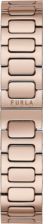 Furla Women's Rose Gold Tone Stainless Steel Bracelet Watch WW00020005L3