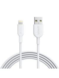 Anker PowerLine ll USB-A Cable with Lightning Connector 6FT A8433H22 - White