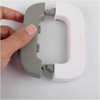 Fridge Lock Fridge Freezer Door Lock Cabinet Locks, Toddler Baby Children Safety Locks with Strong Adhesive