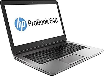 HP Probook 640 G1- 4th Gen Core i5, 8GB RAM, 256GB SSD - 14'' Non reflective Display, DVD Super Multi Drive, USB 3.0, Windows 10 Pro