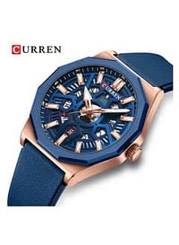 CURREN Men's 8437 Water Resistant Rubber Watch,,