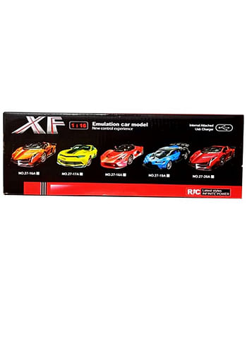 We Happy Remote Control Car Toy for Kids, Model Emulation Sports Car with Flashing Lights and Sounds, Comes in Assorted Colors and designs