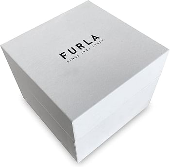 Furla watch for women stainless steel,Gold