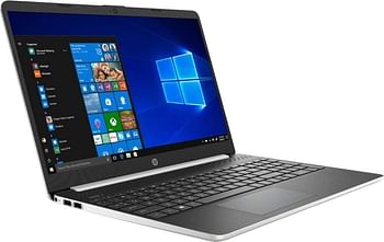 HP 15 Dy0013dx - Core i5 8th Gen 8265U - 16GB Ram DDR4 - 512GB SSD- 15.6 inch HD WLED Touch Display -US Full Keyboard -HDMi-USB TYPE C-Windows 11 Home - Natural Sliver