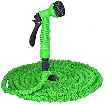 Expandable Water Garden Hose, Flexible Water Hose with 7-Function Nozzle, Durable Flexible Hose, Garden Hose for Watering multi color