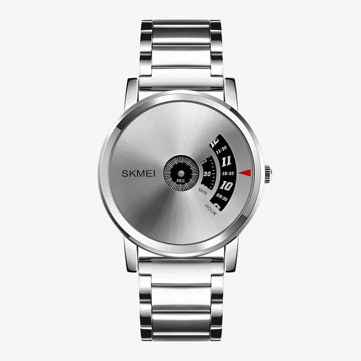 SKMEI 1260 Fashion Quartz Waterresist Creative Stainless Steel Business Watch For Men