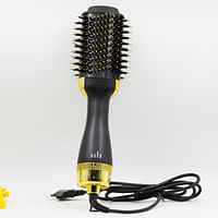 One-Step Hair Dryer and Styler Hot Air Brush Detangle, Dry, and Smooth Hair