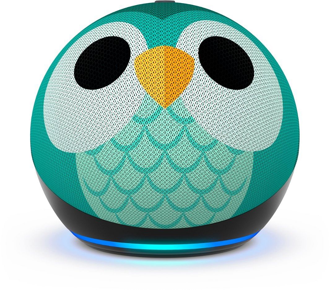 Amazn Echo Dot 5th Gen Smart Speaker (Kids Edition) Owl