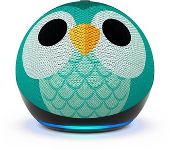 Amazn Echo Dot 5th Gen Smart Speaker (Kids Edition) Owl