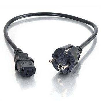 Dell C2G Power Cable - C13 to CEE7/7 -European - 10A - 250V - 1.8 m - Black