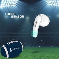LANDMARK LM BH134 in-Ear True Wireless Earbuds (TWS) with Immersive Sound, Bluetooth 5.0, 24Hrs Music, Comfort Fit, Passive Noise Cancellation, Touch Sensor & Voice Assistance with Built-in Mic (Blue)