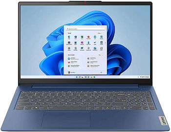 Lenovo IdeaPad Slim 3 15.6 Inch FHD IPS Touch Laptop AMD R7, 16GB Ram 512GB SSD (82XM00BAUS) AMD Radeon Graphics Windows 11 Home English keyboard - Abyss Blue