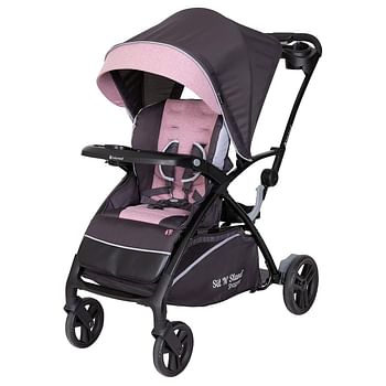 Baby Trend Sit N Stand 5 in 1 Shopper Stroller Grey/Pink