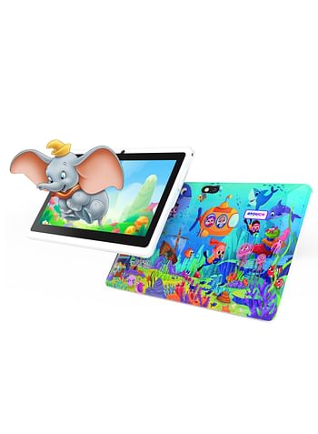 Early Education KT4 Smart Android Kids Learning 7 Inch Display WIFI Supported Tablet Protective With EVA Case