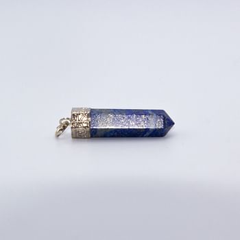 Himalayan Lapis Lazuli Natural Gemstone Crystal Pendant for Men & Women