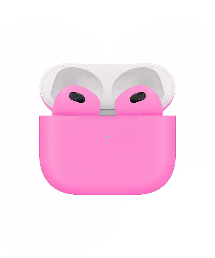 Caviar Customized Apple Airpods (3rd Generation) Matte Romance Pink