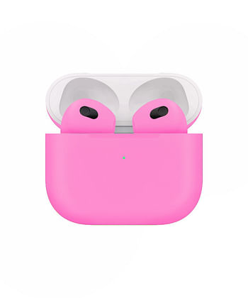 Apple Airpods (3rd Generation) Customized By Caviar Matte Romance Pink