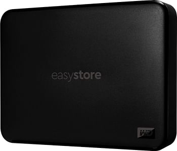 Western Digital External Hard Drive Easy store Portable (WDBAJP0050BBK-WESN) 5TB Black