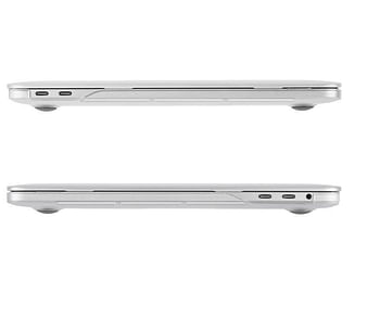 Moshi - iGlaze For Macbook 15 Ultra-Slim Hardshell Case - Stealth Clear