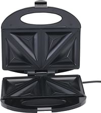 BLACK+DECKER 600W 2 Slice Non-Stick Sandwich Maker Black TS1000-B5