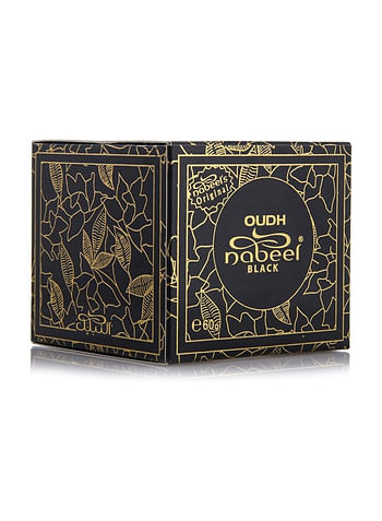 Nabeel Pack of 6 Black Oudh Incense Bakhoor 60 GM