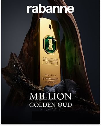 Paco Rabanne 1 Million Golden Oud Men's Perfume Intense 100ml - Tester