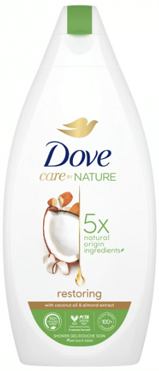 Dove Care By Nature Restoring Shower Gel 250ml