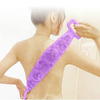 منشفة تنظيف الظهر من جل السيليكا يمكن تجميعها ذاتيًا لتجربة حمام منعشة