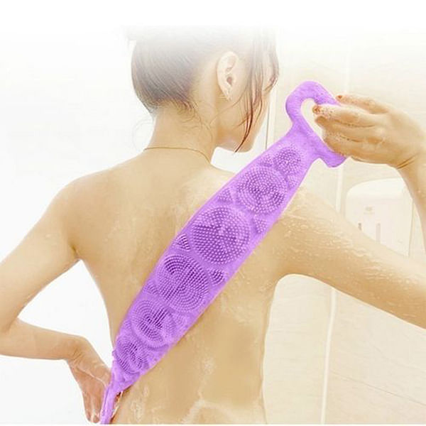 Silica Gel Back Scrubber Towel Self Assemble for a Refreshing Bath Experience