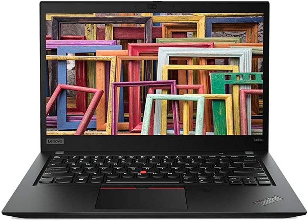 Lenovo Thinkpad T490s Ultrabook Laptop 14 Inch 8th Generation FHD ips High Density Display Core i7 Windows Hello FingerPrint Backlit US KB Thunderbolt type C Windows 11 Pro 512GB NVMe SSD - 32GB RAM - Black