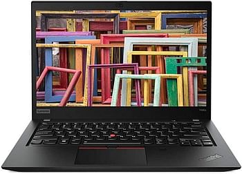 Lenovo Thinkpad T490s Ultrabook Laptop 14 Inch 8th Generation FHD ips High Density Display Core i7 Windows Hello FingerPrint Backlit US KB Thunderbolt type C Windows 11 Pro 512GB NVMe SSD - 32GB RAM - Black