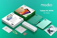 Modio M791 7 Inch  4GB 64GB  Tablet 5G- Grey