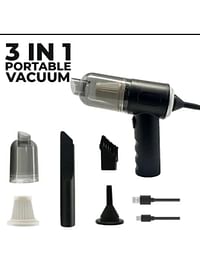 3 in 1 Vacume Cleaner Duster Blower Air Pump Wireless Handheld Cleaning For Car Home Pc AS-228 carpet Cleaner Robot Vacuum