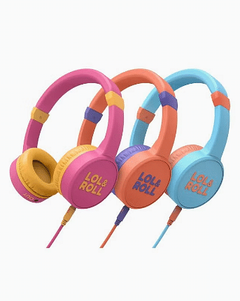 Energy Sistem Lol&Roll Pop Kids Headphones (Music Share, Removable Audio Cable, Maximum Volume 85 DB, Microphone) Blue