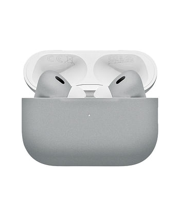 Apple Airpods Pro (2nd Generation) Customized By Caviar Matte Metallic Silver