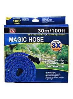 Expandable Water Garden Hose, Flexible Water Hose with 7-Function Nozzle, Durable Flexible Hose, Garden Hose for Watering multi color