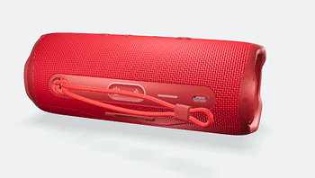 Flip 6 Portable Ip67 Waterproof Speaker with Jbl Original Pro Sound - 2 Way Speaker - Deep Bass - 12H Battery, Red