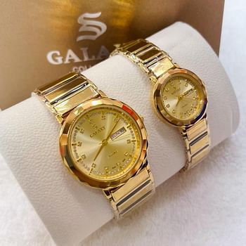 Galaxy Classic Ceramic Strap Smartwatch Free Box.