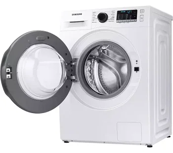 SAMSUNG Series 5 ecobubble WW90TA046AE/EU 9 kg 1400 Spin Washing Machine - White