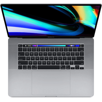 Apple MacBook Pro 16 & amp؛ quot؛ شاشة 3072 × 1920 عالية الدقة Intel Core i72.6 جيجاهرتز 32 جيجا بايت رام 512 جيجا بايت SSD (Z0XZ004R9) رمادي فلكي