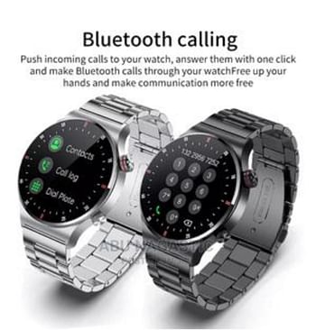Haino Teko Germany RW23  smartwatch stainless Steel Bluetooth call for Android and Ios Silver