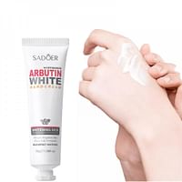 Niacinamide Arbutin Hand Whitening and Moisturizing Cream, Non-Greasy Cream Hydrated and Moisturizes Hand Dry Skin - 30 g
