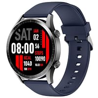 Fire-Boltt Talk 2 Pro Bluetooth Calling Smartwatch, 1.39" TFT Display with Dual Button, Hands On Voice Assistance, 120 Sports Modes, in Built Mic & Speaker with IP68 Rating -Blue