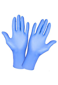 Powder Free Nitrile Disposable  Blue Extra Large Gloves 100 Pcs