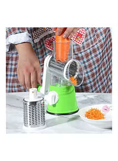 Multi-Function Rotary Grater Vegetable Cutter multicolour 0.64kg