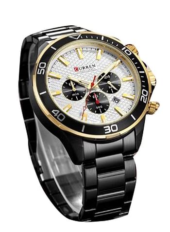 Men's Stainless Steel Chronograph Watch 8309