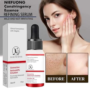 Facial Serum Replenishment Moisturize Shrink Pores, Remove Blackheads and Whiteheads, Repaired Damaged Skin - 30 ml