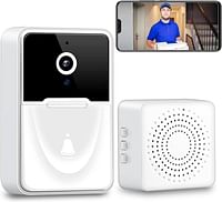 Video Door Bell WIFI Smart Visual Doorbell Two-way Intercom Support Voice Changer Bluetooth for Home Monitor 1000mah