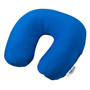 PRINCESS TRAVELLER RFTO NECK PILLOW HIGH QUALITY MICRO BEADS BLUE